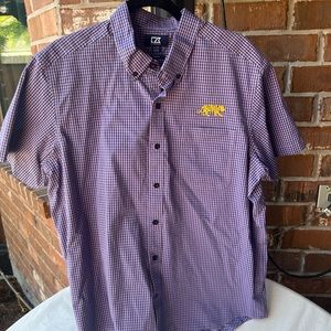 LSU Button-Down Shirt